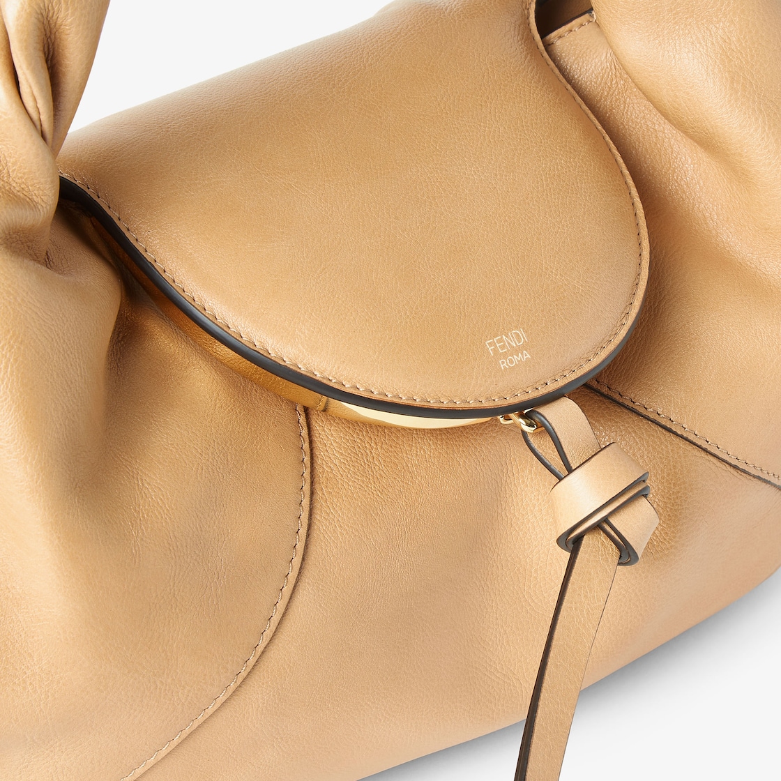 FENDI Spy Small Beige leather bag - Image 6